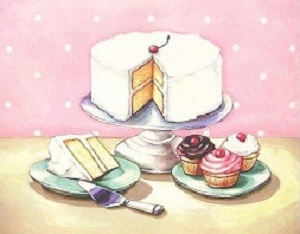 Sütemények és torta.